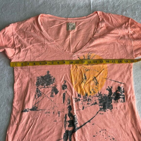 American Eagle Shirt Size Large Lot 2 Blue Thin Short Sleeve Logo Graphic - Picture 3 of 14